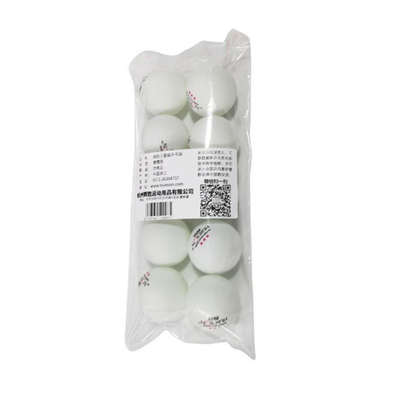 10PCS/Pack Table Tennis Balls 40mm Diameter 2.8g ABS Plastic Ping Pong Balls For Club Competition Training