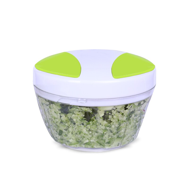 Gemüse Chopper Cutter Manuelle Fleisch Aufschnittmaschinen Werkzeuge Lebensmittel Spirale Knoblauch Küche: WHITE