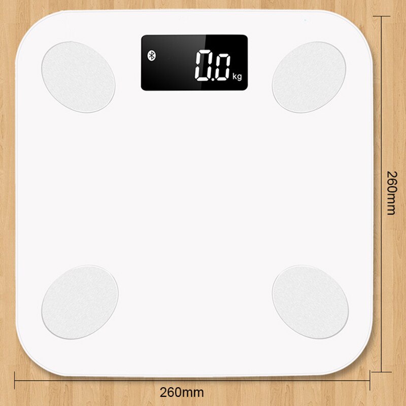 Scales Floor Body Weight Bathroom Scale Smart Backlit Display Scale Body Weight Body Water Muscle Mass