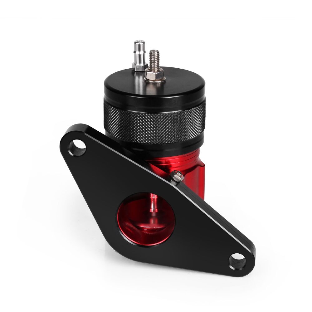 Red Turbo Blow Off Valve Adjustable Recirculating Blow Off Valve For 02-07 Subaru WRX And 04-18 STI RS-BOV051