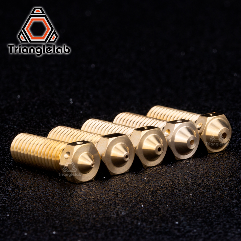 Trianglelab Top Quality V6 vulcão hotend Bico para impressoras 3D 5 pçs/lote kit de atualização para E3D vulcão vulcão hotend