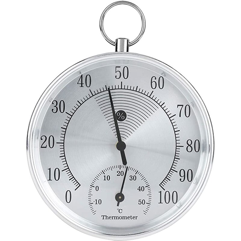 Termómetro analógico para interiores y exteriores, higrómetro, medidor de temperatura y humedad, HT9100