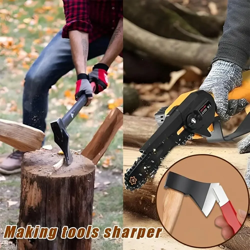 10/1PCS Knife Sharpener Alloy Steel Portable Quick Sharpeners Handheld Outdoor Garden Clippers Scissors Grinding Stone Tools