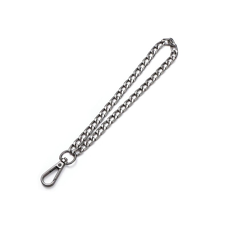 Women Bag Handle DIY Replacement Wrist Strap Chain Accessories Clutch Wristlet Purse Coin Bag Key 2020 Fashion Metal New 2020: Black