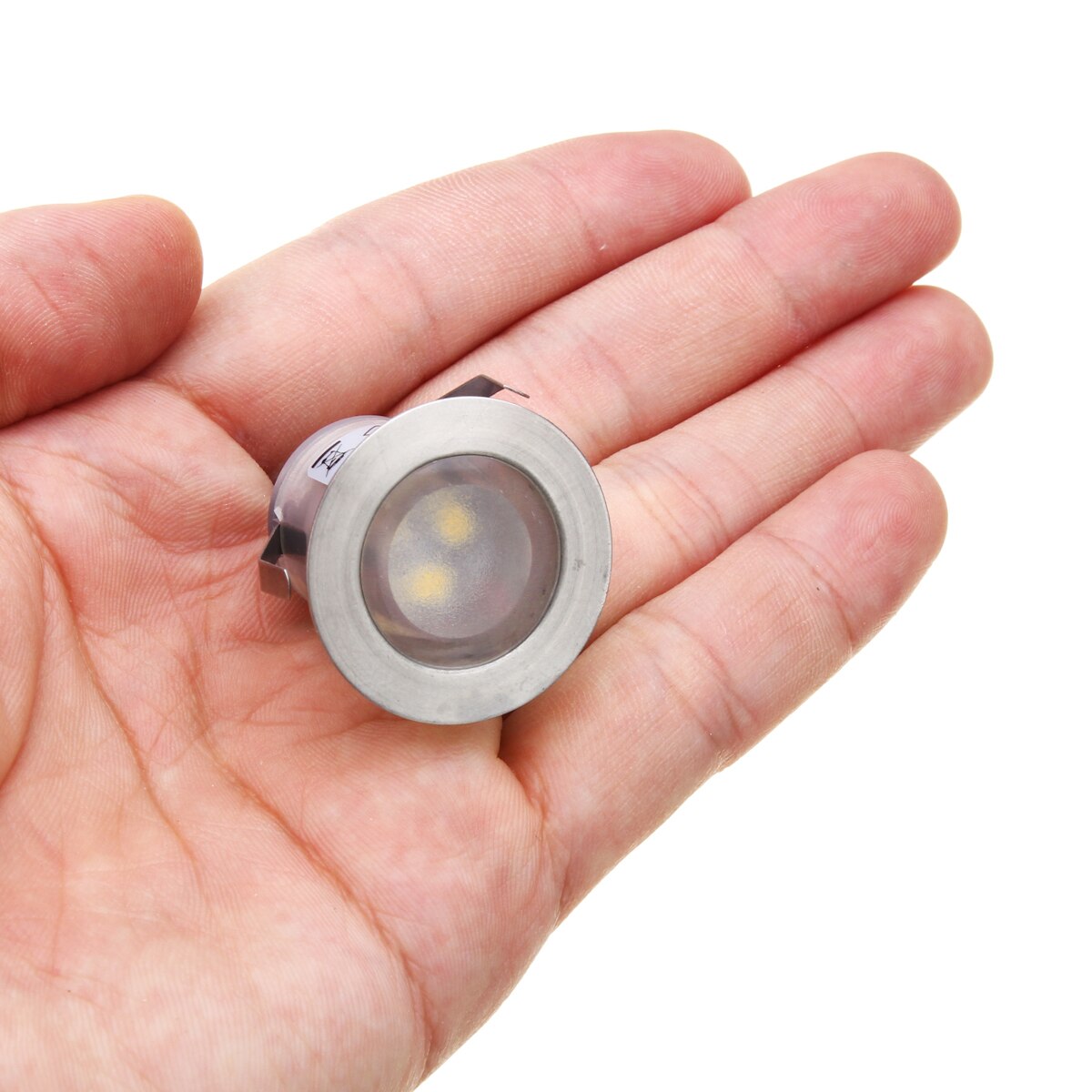 Minifoco de luz Led RGB a prueba de agua, foco empotrable, luz de paso para escaleras, suelo, reflector para escaleras, accesorio de iluminación para escaleras
