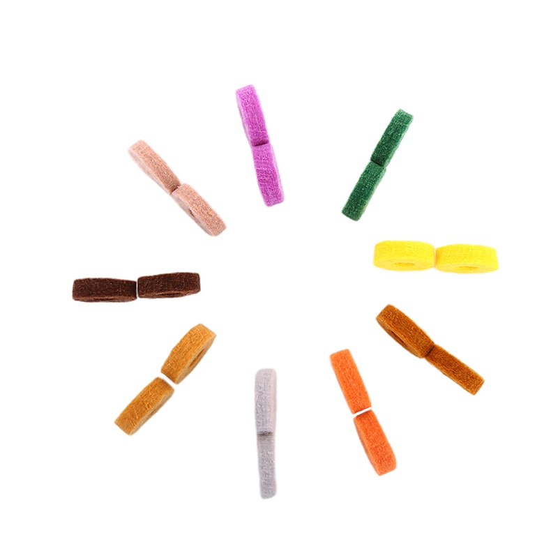 IRIN 20 Pcs Drum Shelf Felt Slice Colorful Cymbal Felt Pad Drum Percussion Instrument Accessories Kit Cymbals Protection