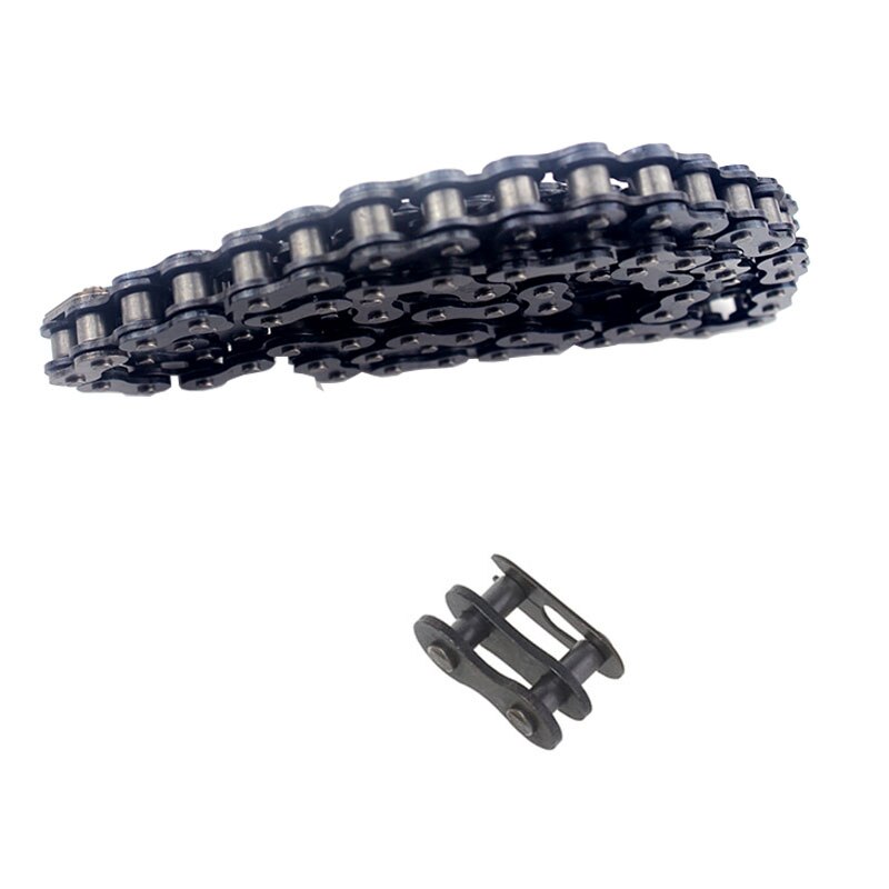 420 132 Link Chain Voor 110cc 125cc Dirt Pit Bike Atv Quad Go Kart Scooter Mini Bike Met Ketting Breaker 420-530 Dirt Bike