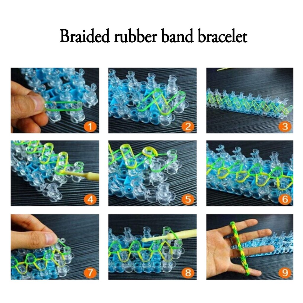 300 Stuks S Clip Gereedschap Rubber Loom Bands Voor Meisje Diy Set Hanger Haak Gespen Haken Brei Gereedschap Voor maken Armband