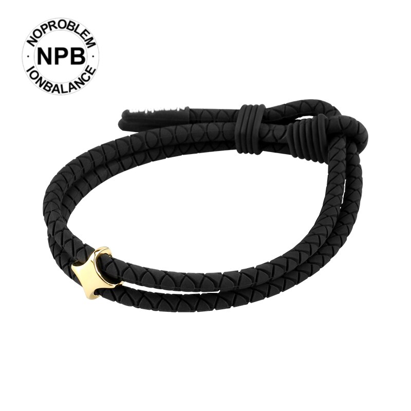 【Fda Registratie] 】Noproblem Negatieve Ion Sport Metalen Ster Armband P215: P215black-gold