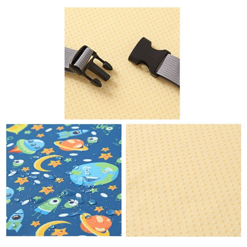 Anti-Skid Cartoon Print Dining Children Cushion Increased Pad High Chair Booster A2UB