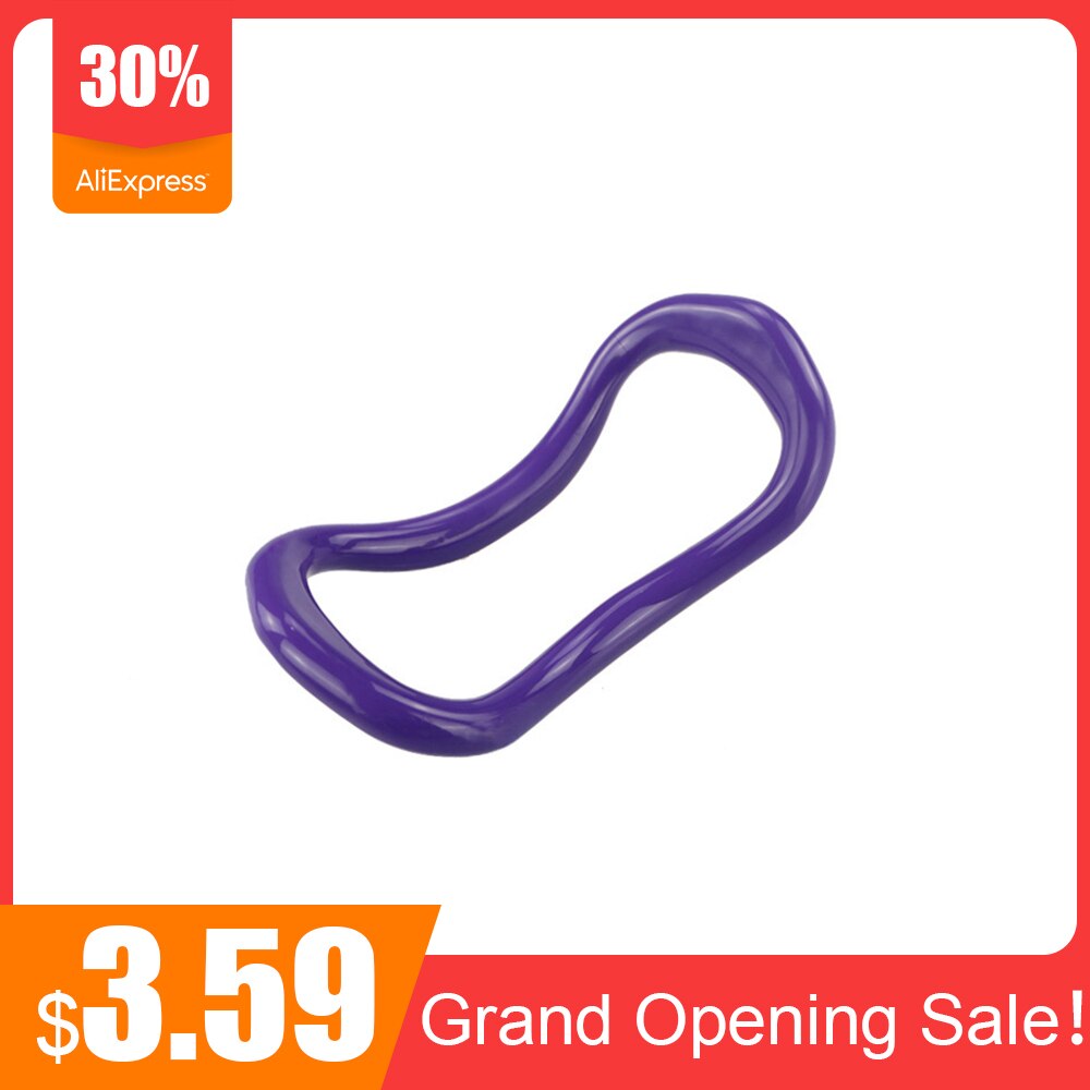 Yoga cirkel utrustning yoga ring pp yoga cirklar pilates yoga loop body workout magic hoop träningsring för hemmagympa träning