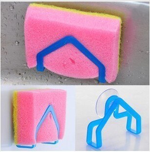 Bathroom Sets Super Suction Family Sucker Hooks for Sponge Kitchen Accessories
