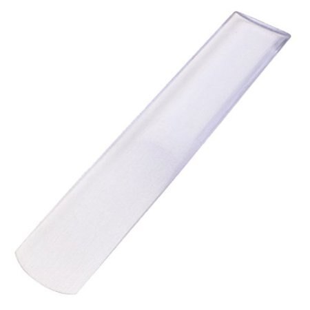 1 pieza de resina transparente y lengüetas planas de saxofón Alto resistencia duradera 2,5