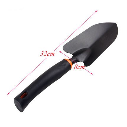 Spade Shovel Harrow Set Gardening Tools Potted Plants Maintenance Suit With Wooden Handle Garden Tool.: Multi