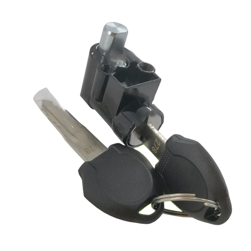 Serratura della custodia della batteria con 2 chiavi Batteria per bici elettrica Serratura a chiave Cilindro Accessori di ricambio Parti di riparazione per bici elettriche Serrature della batteria