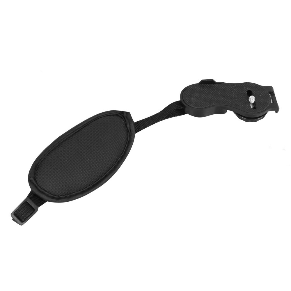 Camera Pu Leather Grip Snelle Pols Riem Zachte Hand Grip Camera Tas Universele Voor Canon Voor Nikon Voor Sony olympus Zwart