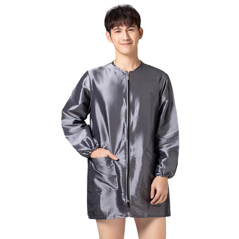 Uniforme de travail à fermeture éclair pour barbier , Cape de coiffeur, vêtements de travail, tablier de toilettage pour animaux de compagnie