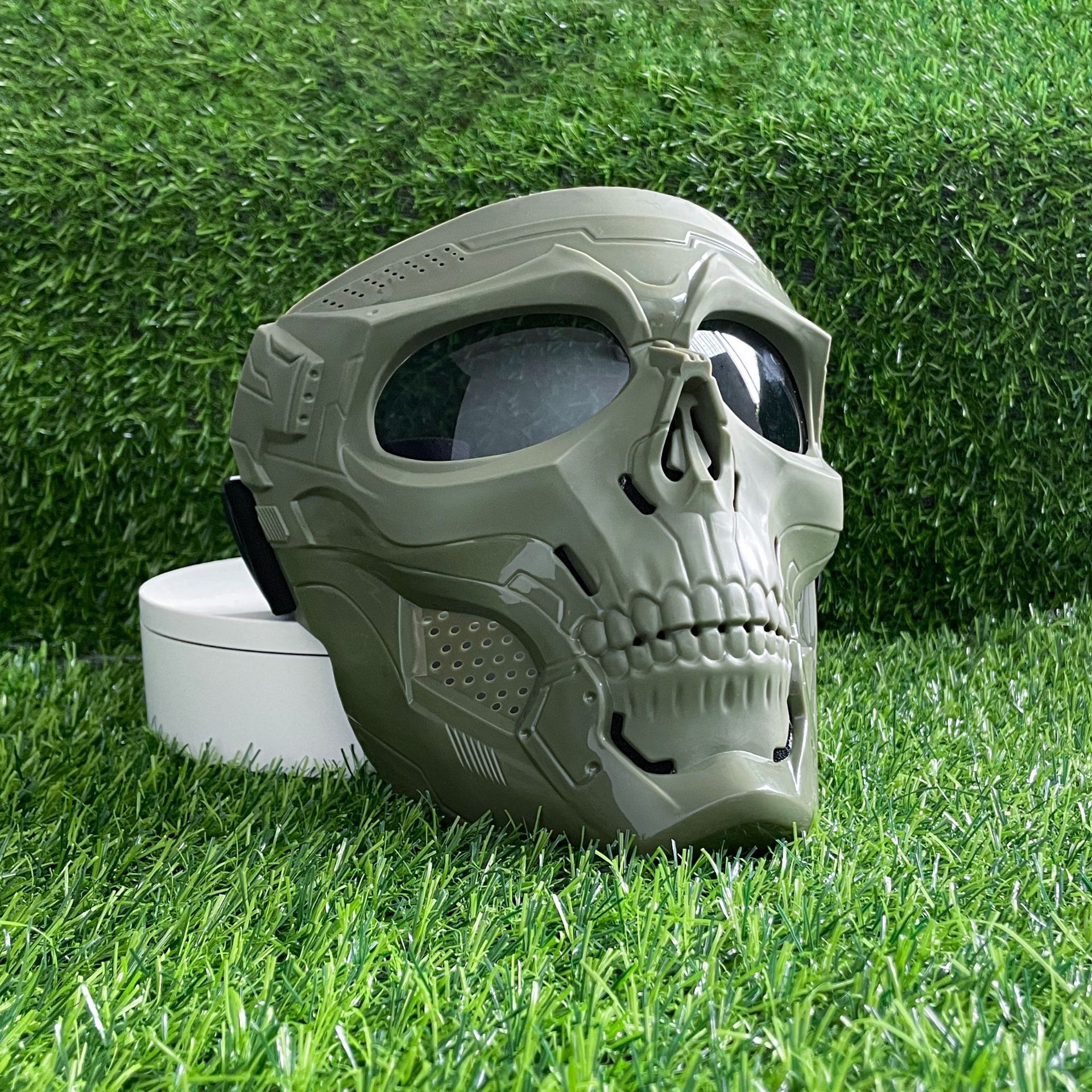 Motorcycle Goggles Helmet Mask Outdoor Riding Motocross Skulls Windproof Wind Glasses Sandproof Goggle Bicycle Sunglasses: E