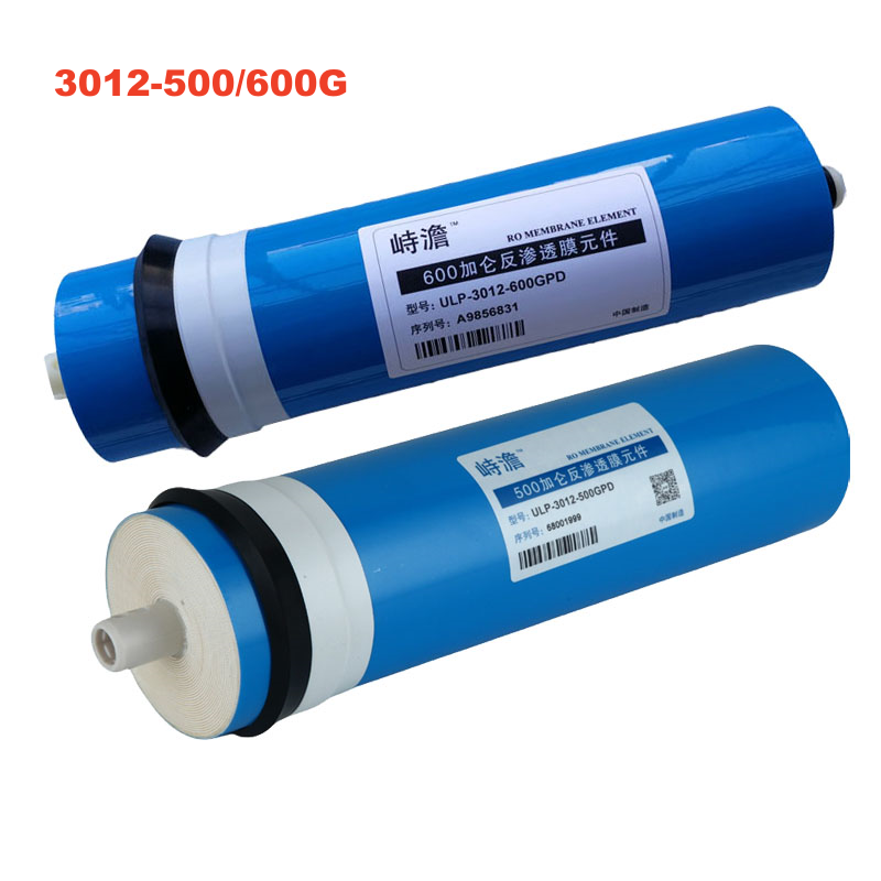Filtro ro 500/600 gpd 3012-500/600g membrana de ósmosis inversa NSFosmosis carcasa de membrana sistema de ósmosis inversa