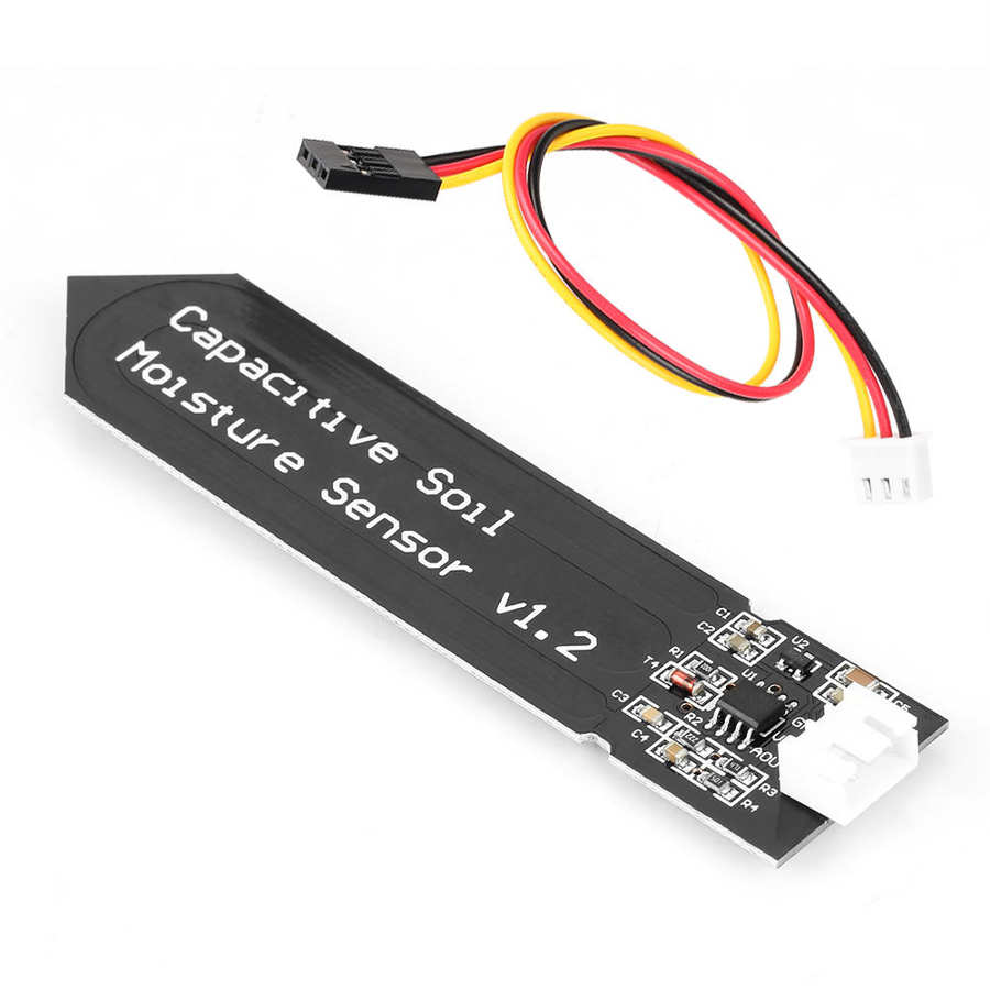 Analog Capacitive Soil Moisture Sensor V1.2 Corrosion Resistant With Cable Wire