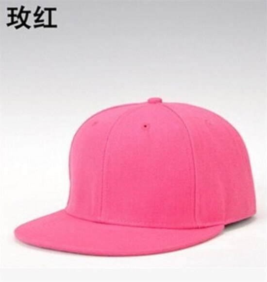 Gorras de béisbol de lona de verano y primavera para hombres y mujeres adultas, gorras de Hip Hop con visera plana y visera plana, gorras de baile callejero para chicos y chicas y adolescentes: Rose red