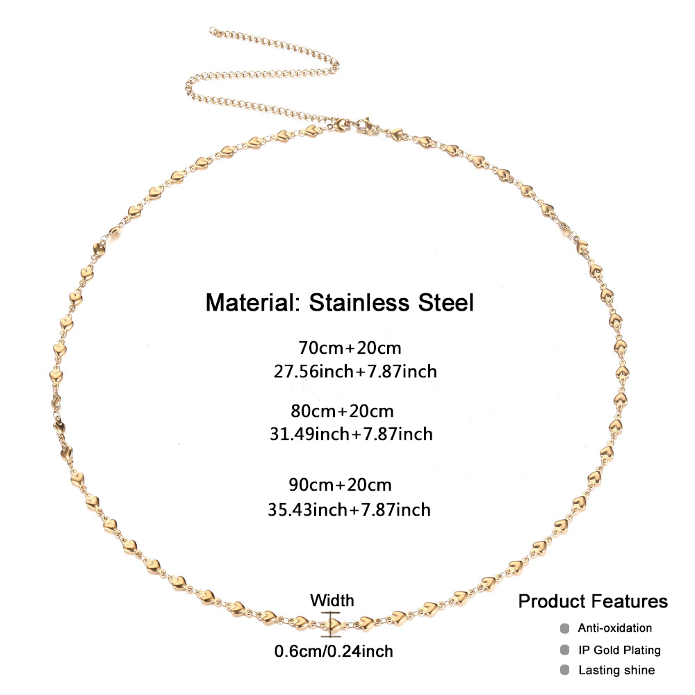 MinaMaMa Rvs Bal Hart Buikketting Body Chain Voor Vrouwen Sexy Bikini Taille Ketting Lichaam Sieraden Accessoires