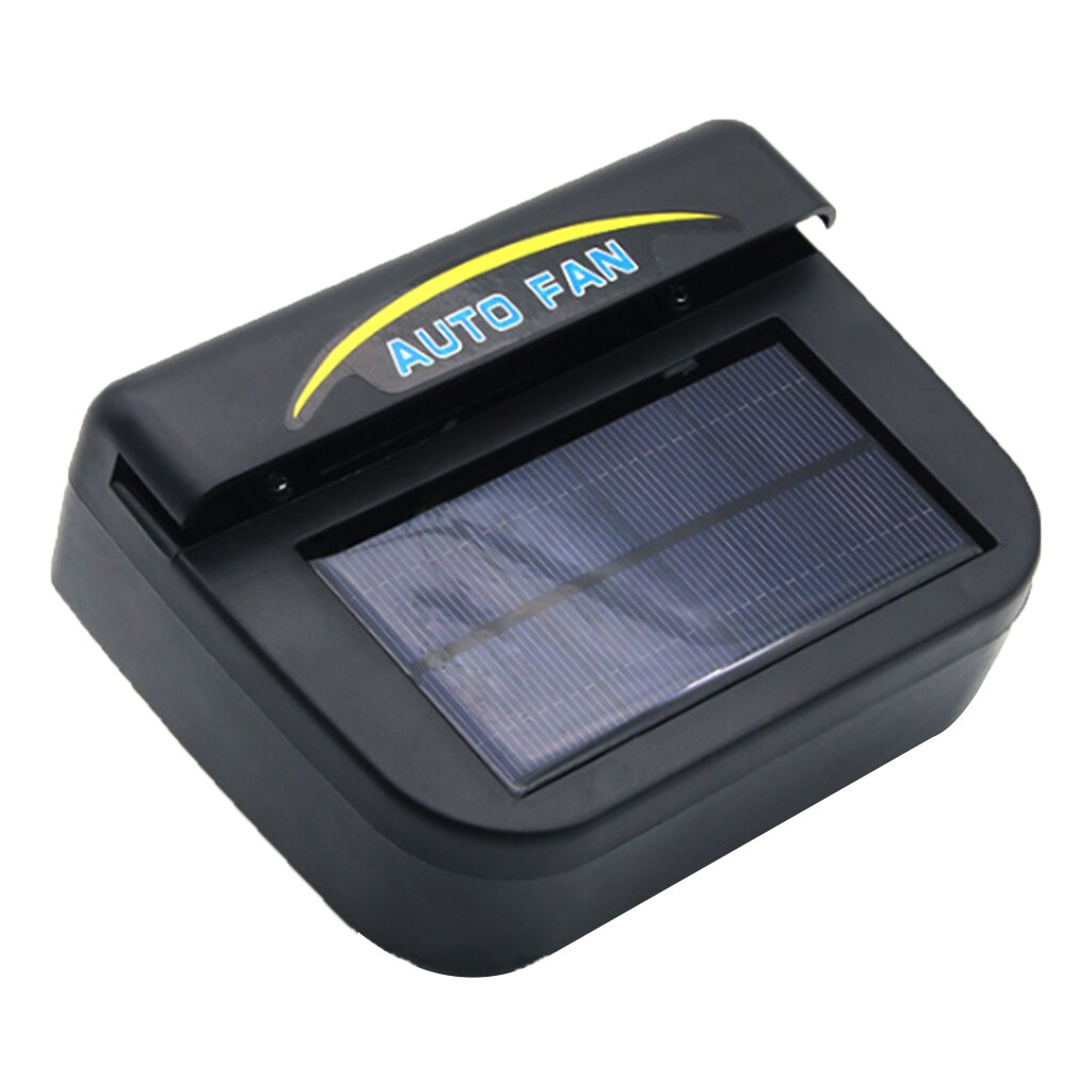 Solar Powered Car Window Windshield Auto Air Vent Cooling Cool Fan