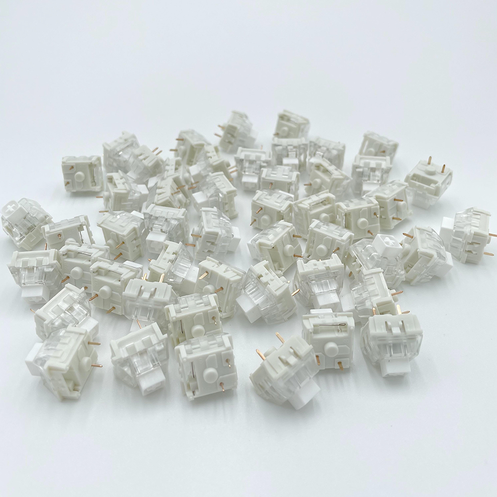 Kailh Box Switch Clicky Box White DIY Custom Mechanical Keyboard Compatible Cherry MX SMD 3Pin Switches