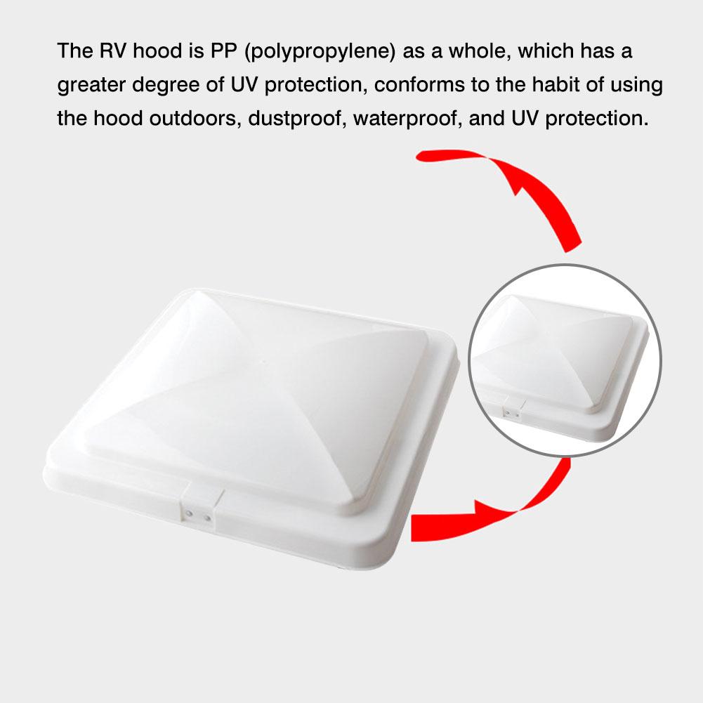 RV Roof Vent Cover Universal Car Air Ventilation Hood for Caravan Motorhome For Caravan Motorhome Camper Trailer Accessories
