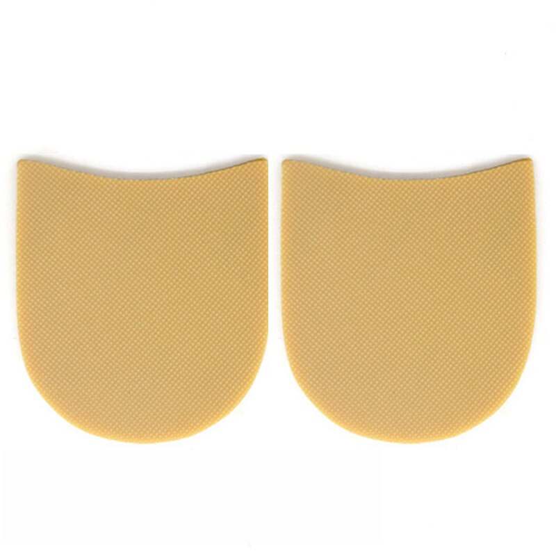 1 paire de semelles de chaussures en caoutchouc, demi-semelles de protection antidérapantes, semelles extérieures pour l&#39;avant-pied, réparations de chaussures: dark yellow