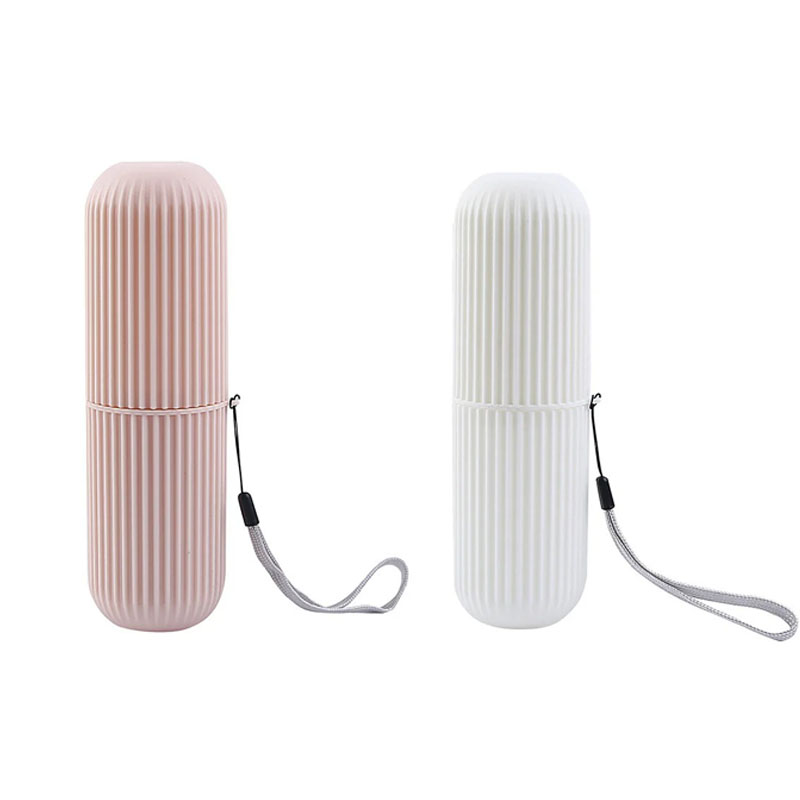 Portátil pasta de dentes proteger titular caso viagem acampamento caixa armazenamento organizador viagem produtos higiene pessoal armazenamento copo novo creat: Azul