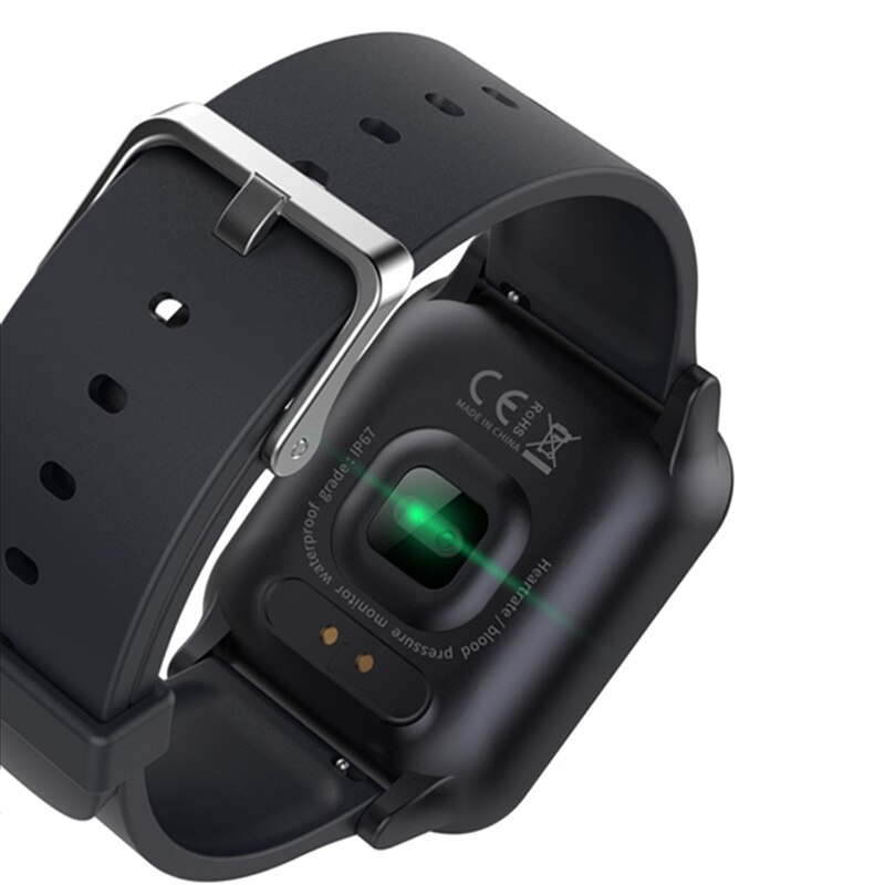 TEZER Z02 Sport Smart Watch Heart Rate Monitor Blood Pressure Tracker IP67 Waterproof For Android/IOS Smartwatch Wristband Red