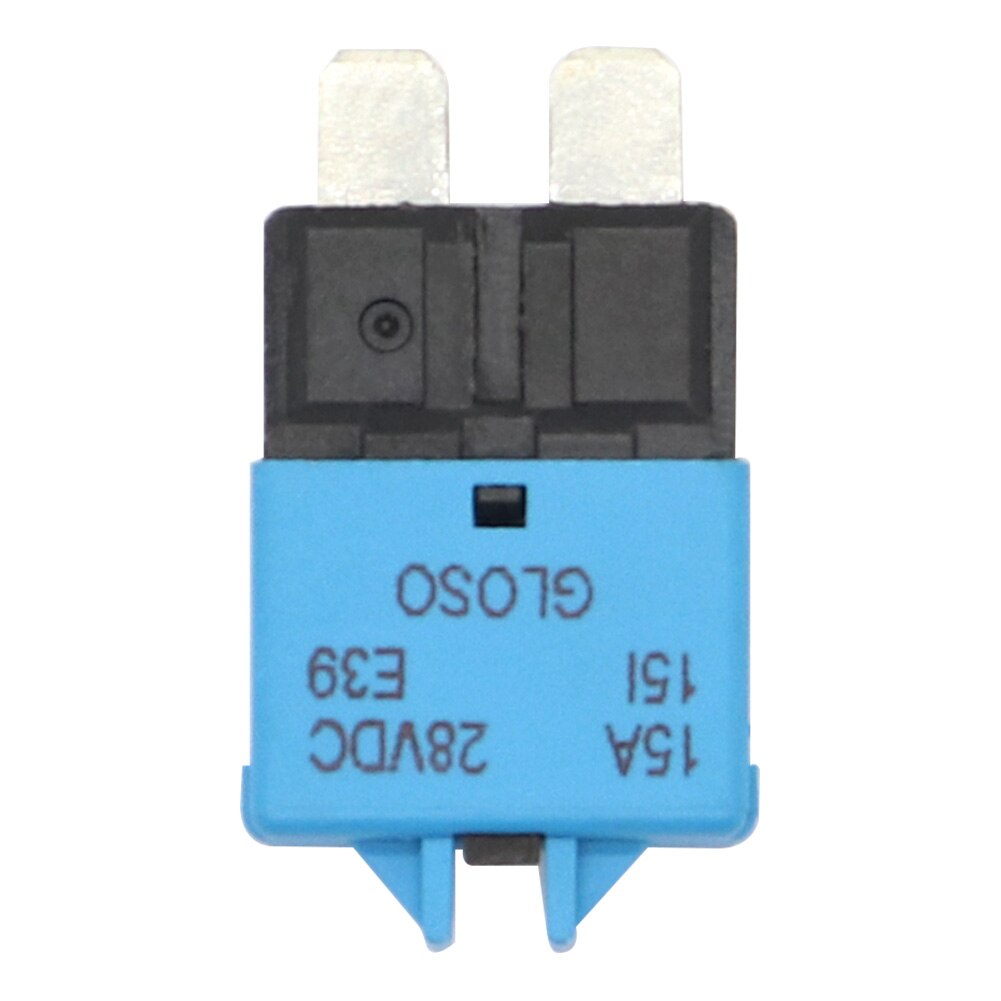 15A Circuit Breaker ATC Blade Fuse Manual Reset Resettable 15 Amp 28V DC for Marine Rally Automotive Boat Car Accessories Parts