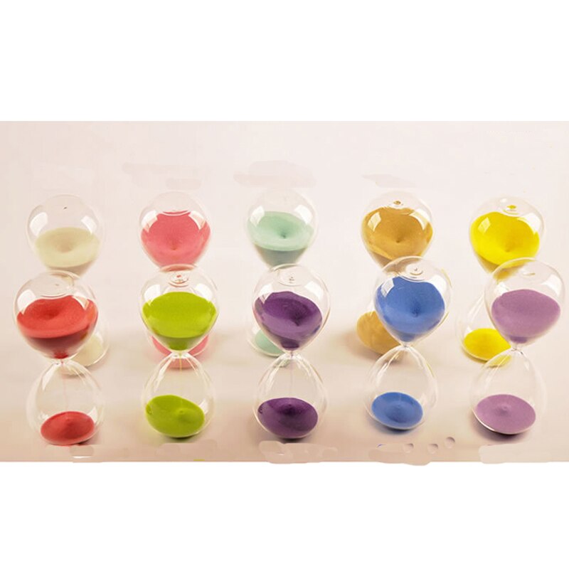 Creatieve Zand Klok Zandloper Timer Klok Zandloper Thee Timers Craft Als Delicate Home Decoraties 5/10/30/60Min