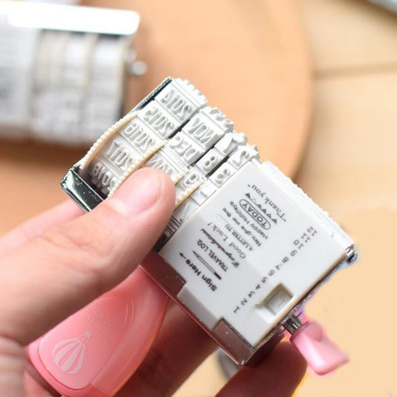 Woorden Datum Roller Stempel Clear Stamps Datum 2... LovingPrices