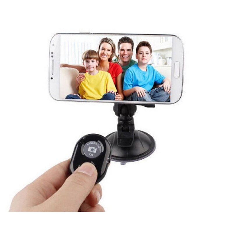 Draadloze bluetooth zelfontspanner, afstandsbediening voor iphone 5 6 samsung smart android-telefoon, foto