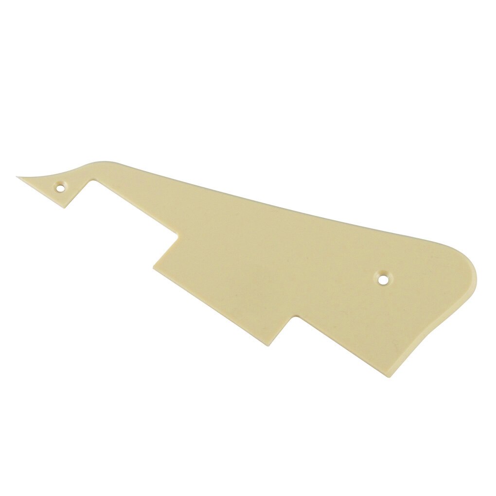 1Ply Cream Electric Guitar Pickguard Pick Guard Scratch Plate with Gold Bracket for LP Style Guitar Parts