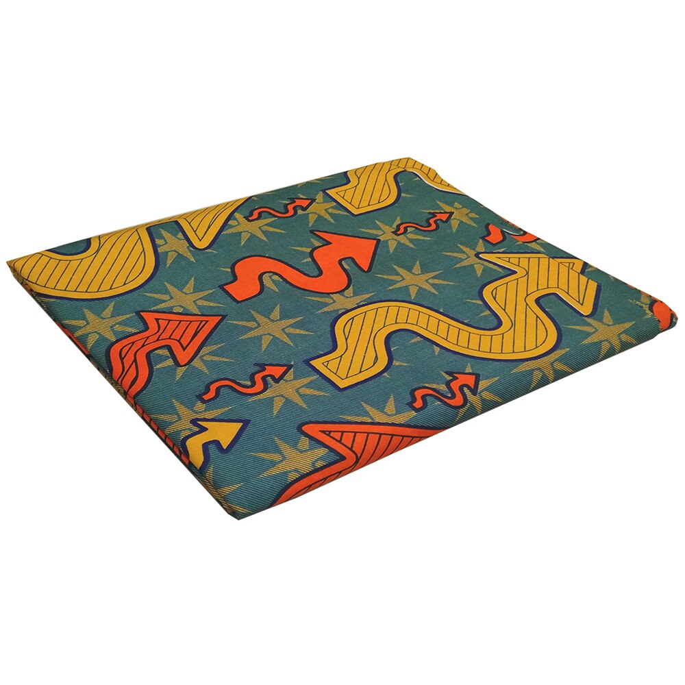 100% Cotton African Wax Prints Fabric Nigeria Ankara 6 Yards African Fabric For Party Dress