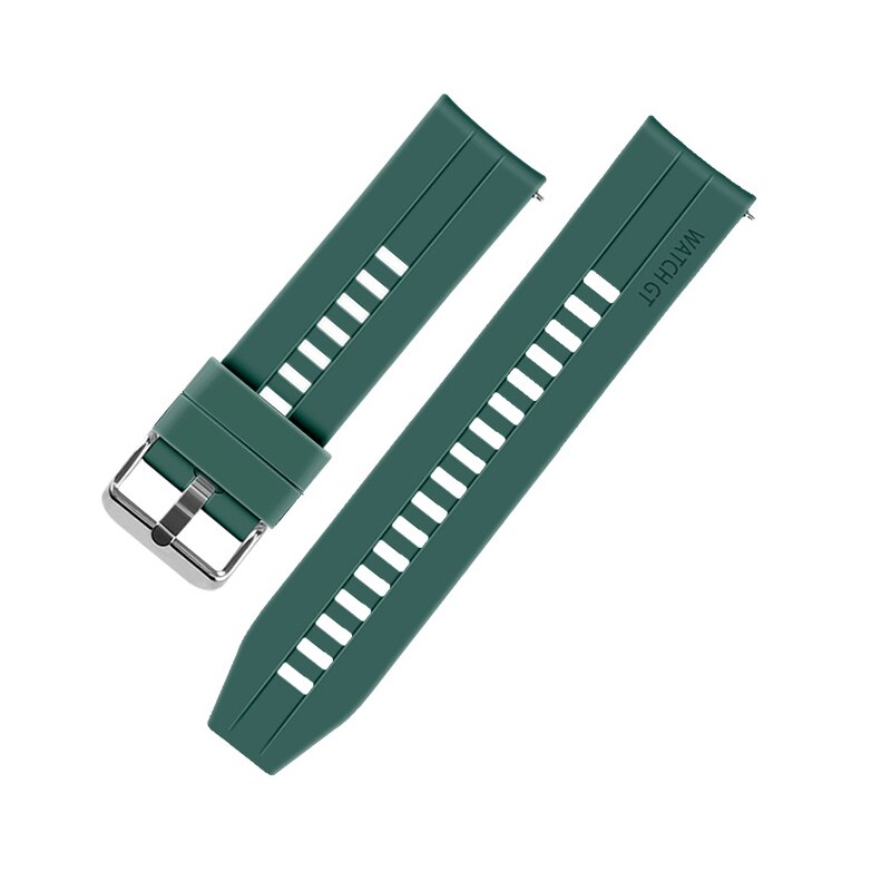 22mm urrem til huawei ur  gt 2e gt 2 / amazfit gtr 47mm / honor magic watch 2 46mm rem silikone til samsung galaxy ur: 9989