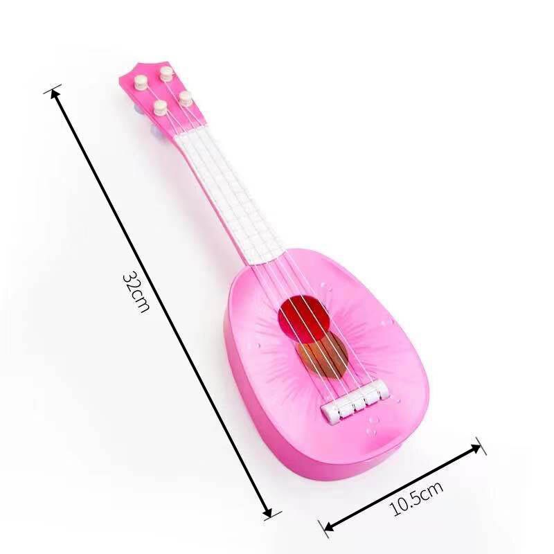 Guitarra infantil en forma de fruta, Juguete Musical de simulación de fruta, para niños, educativo, Para edades tempranas, 1 Uds.
