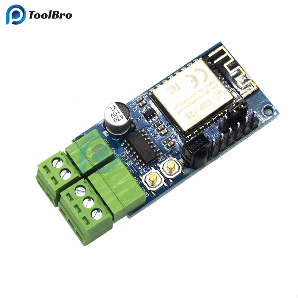 5V ESP8266 ESP-12S LED Light Wifi Dimming Controller WS2812 LED Strip Light Dimmer Control Switch with IR Infrared Receiver