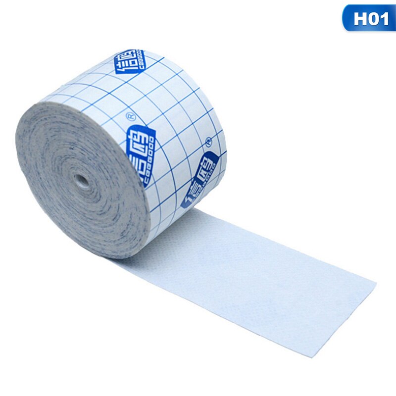 1 rollo de cinta de fijación de vendaje adhesivo para heridas, transparente, resistente al agua: 5 cm X 10 m
