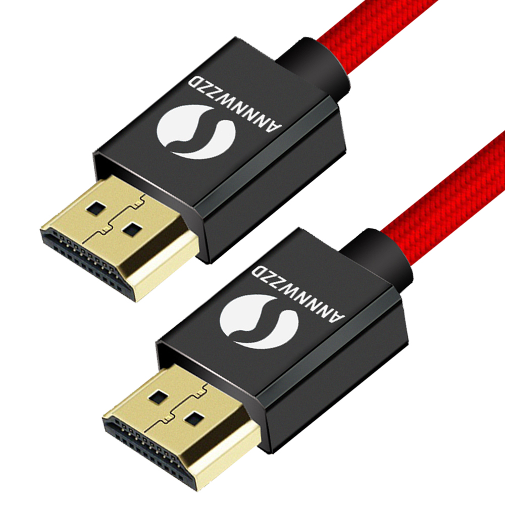 HDMI Kabel High Speed 1m 2m 3m 5m 10m 6ft-Video 4K 2160p HD 1080p 3D-Xbox PlayStation PS3 PS4 TV PC