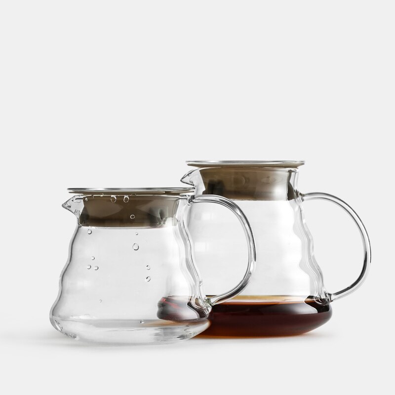 Coffee Dripper Cold Brew V60 800ML/600ML360ML Coffee Glass Coffee Filter Reusable Coffee Filters