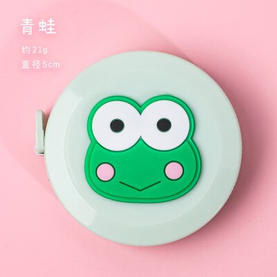 Cute Mini Tape Measure Fun Cartoon Portable Tape Measure Multifunctional Measuring Tool Measurements Leather Tape Measure: 11