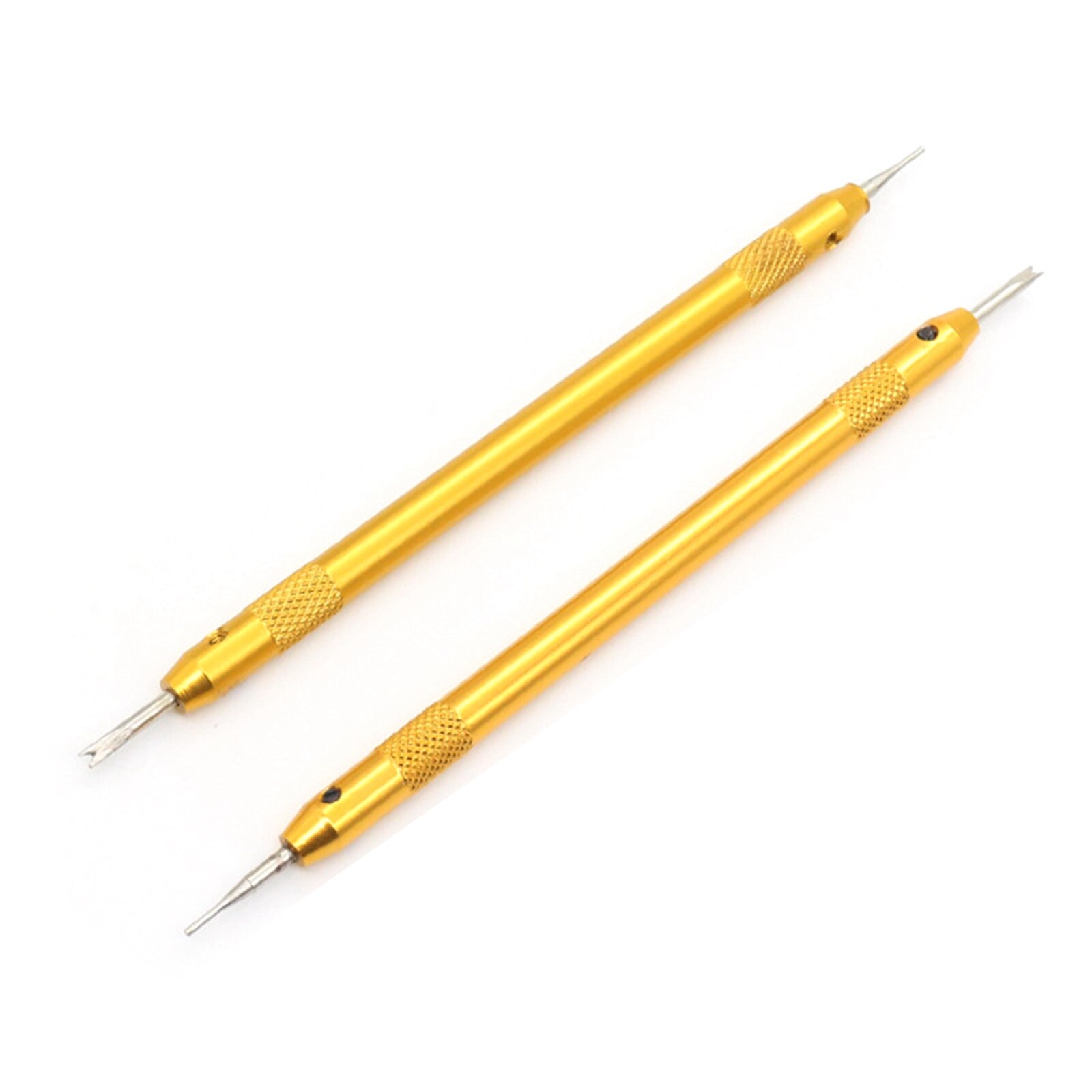 5pcs Watch Band Strap Belt Link Pin Spring Bar Remover Watchmaker Repairing Hand Tool Gold