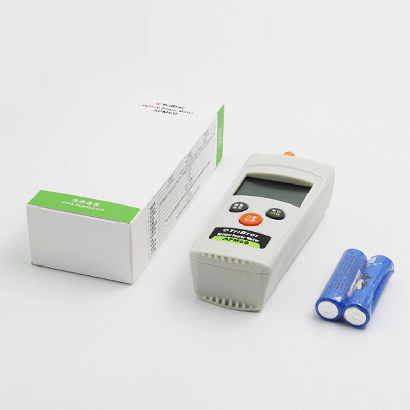 APM60T FTTH Portable Mini Fiber Optic Mini Optical Power Meter Tester Universal Head Simple and Precision LED Fiber Detector