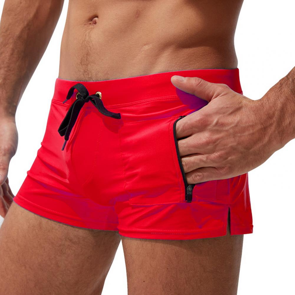 Simple Surf Shorts Pocket 6 Colors Simple Male Jogger Shorts Swimming Trunks Fitness Shorts