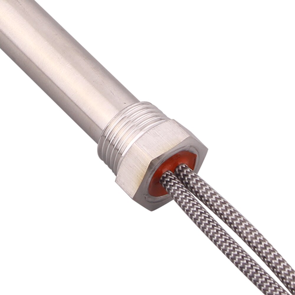 AIICIOO Cartridge Heater 1/2" Thread Heating Resistance Water Heating Element SUS304 220V 1500W
