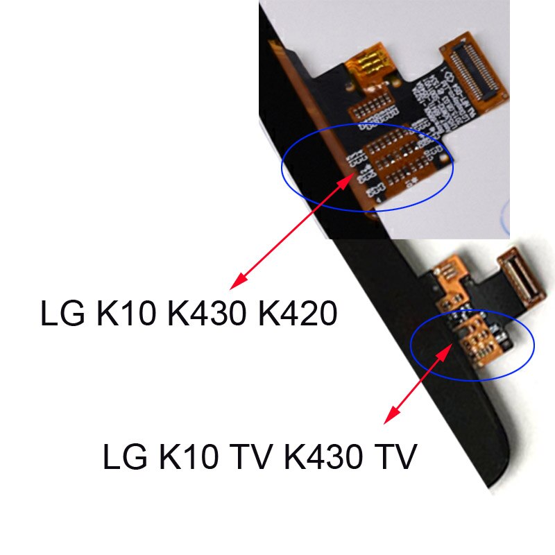 opprinnelig til lg  k10 lte  k420n k430 k420 k430ds lcd vise berøringsskjerm digitaliseringsenhet til  k10 tv k420 tv k10tv lcd skjerm